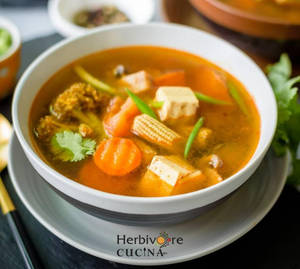 Veg Tom Yum Soup