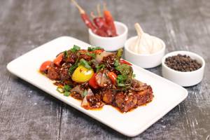 Paneer Burnt Chilli