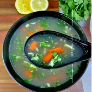 Veg Lemon Coriander Soup