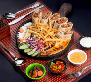 Chicken Shawarma Arabiata Meal