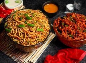 Triple Schezwan Noodles