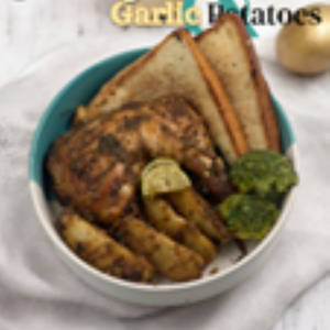 Creamy Chicken & Garlic Potatoes