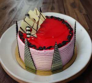 Strawberry Forest Cake