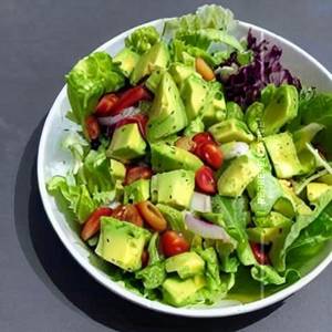 Lettuce Avocado Salad Lemon Olive