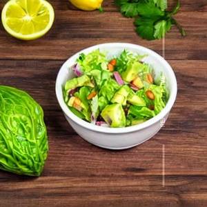 Lettuce Avocado Salad Lemon Garlic