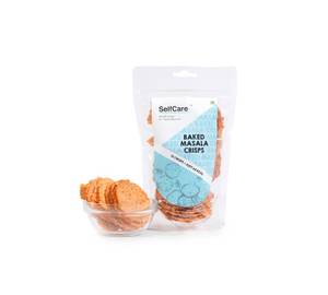Baked Masala Crisps (Gluten-free)