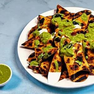 Chicken Seekh Kebab Nachos