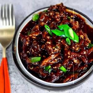 Shredded Pork In Black Bean Sauce