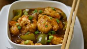 Chilli Prawns Gravy