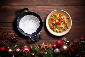 3 Appam + Chicken Stew (250 Ml)