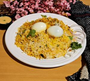Egg Kolkata Dum Biryani [ 2 Eggs ]