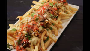 Chicken Keema Fries