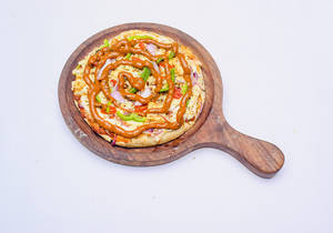 Indian Style Paneer Makhni Pizza