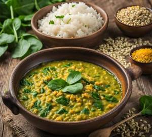 Palak Dal Kichdi