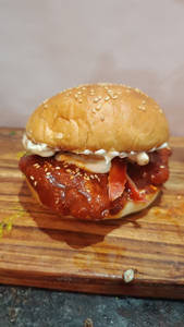 Korean chicken burger