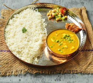 Jain Rice Tiffin Thali