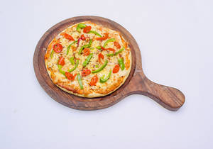 Capsicum And Red Peprika Pizza