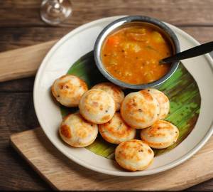 Kuzhi Paniyaram (7 nos ) sambar Chutni