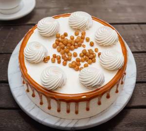 Butterscotch Crunch Cake [500 Gm]