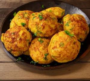 Egg kuzhi Paniyaram (7 nos )Chutni