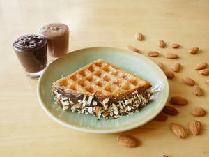 Choco Almond Waffle