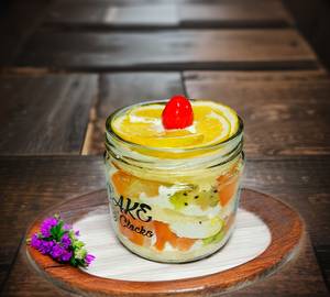 Mix Fresh Fruit Jar Cake [200 G]