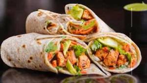 Schezwan Chicken Tikka Wrap