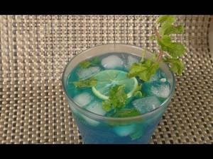 Blue cocato mojito