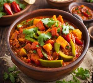 Mix Veg Kholapuri