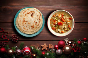 3 Porotta + Chicken Stew (250 Ml)