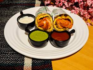 Double Chicken Egg Roll