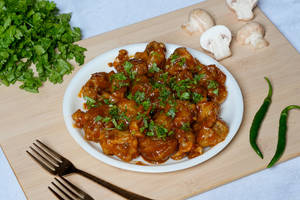 Mushroom Manchurian Dry