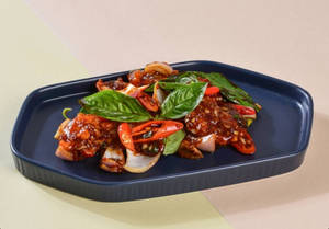 Hot Chilli Basil Chicken Dry