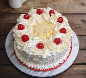 White Forest Cake