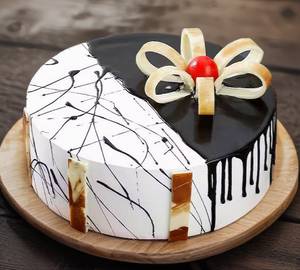 Chocolate Vanilla Cake [500 Gm]