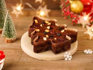 Christmas Tree Plum Cake - 200 Gms