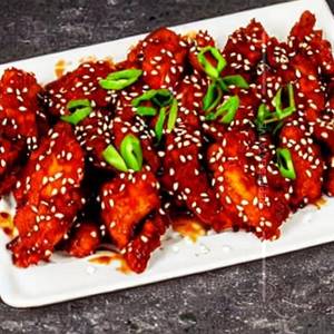 Crispy Chilli Chicken Honey Sauce
