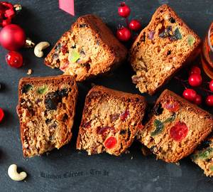 Christmas Rich Plum Cake [1 Piece]