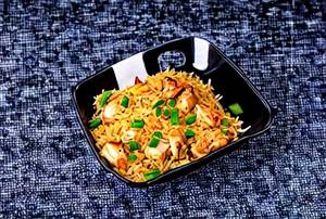 Chicken butter garlic fried rice