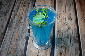Blue Berry Mojito