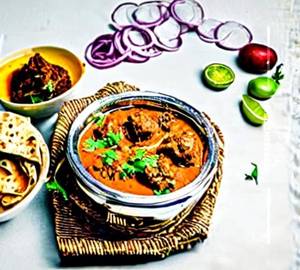 Mutton Handi Malvani Half