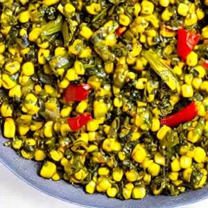 Palak Capsicum Sweet Corn