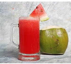 Tender coconut Watermelon  juice 