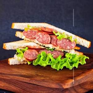 Chicken Salami Sandwich