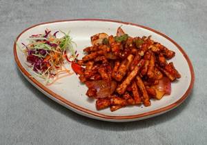 Chilli Garlic Sweet Potato