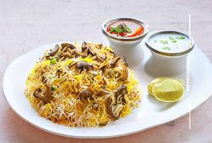 Mushroom Biryani