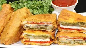 Bread pakoda sada [4 pieces]