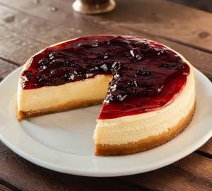 Blueberry Baked Cheesecake