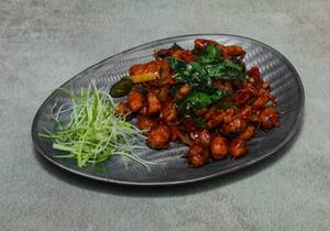 Roasted Chilli Mushroom & Baby Corn