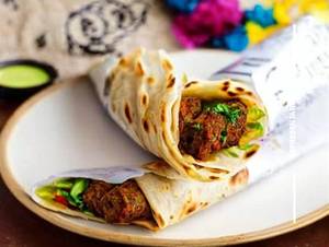 Hariyali kebab roll